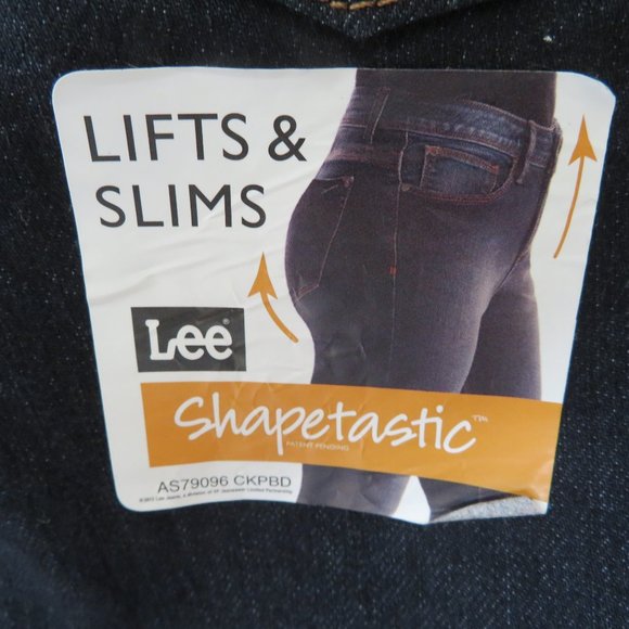 Women's Dark Blue Lee Shapetastic Jeans - Picture 7 of 7